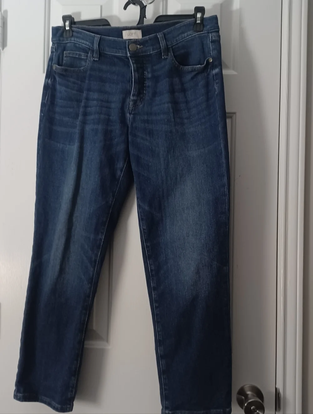LOFT Outlet Jeans Boyfriend Fit Button Fly Sz 8